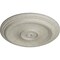 Ekena Millwork Traditional Ceiling Medallion (Fits Canopies up to 2 3/4"), 12"OD x 1"P, Pot of Cream Crackle CM12TRPCC - alternate 4